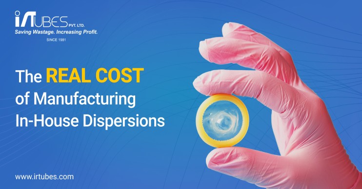 In house dispersion manufacturing cost
