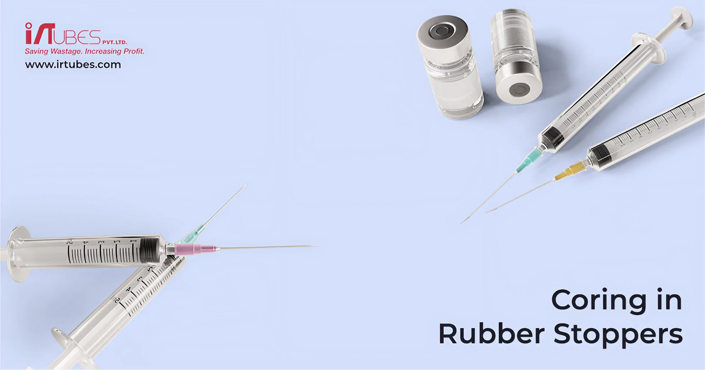 Coring in Rubber Stoppers
